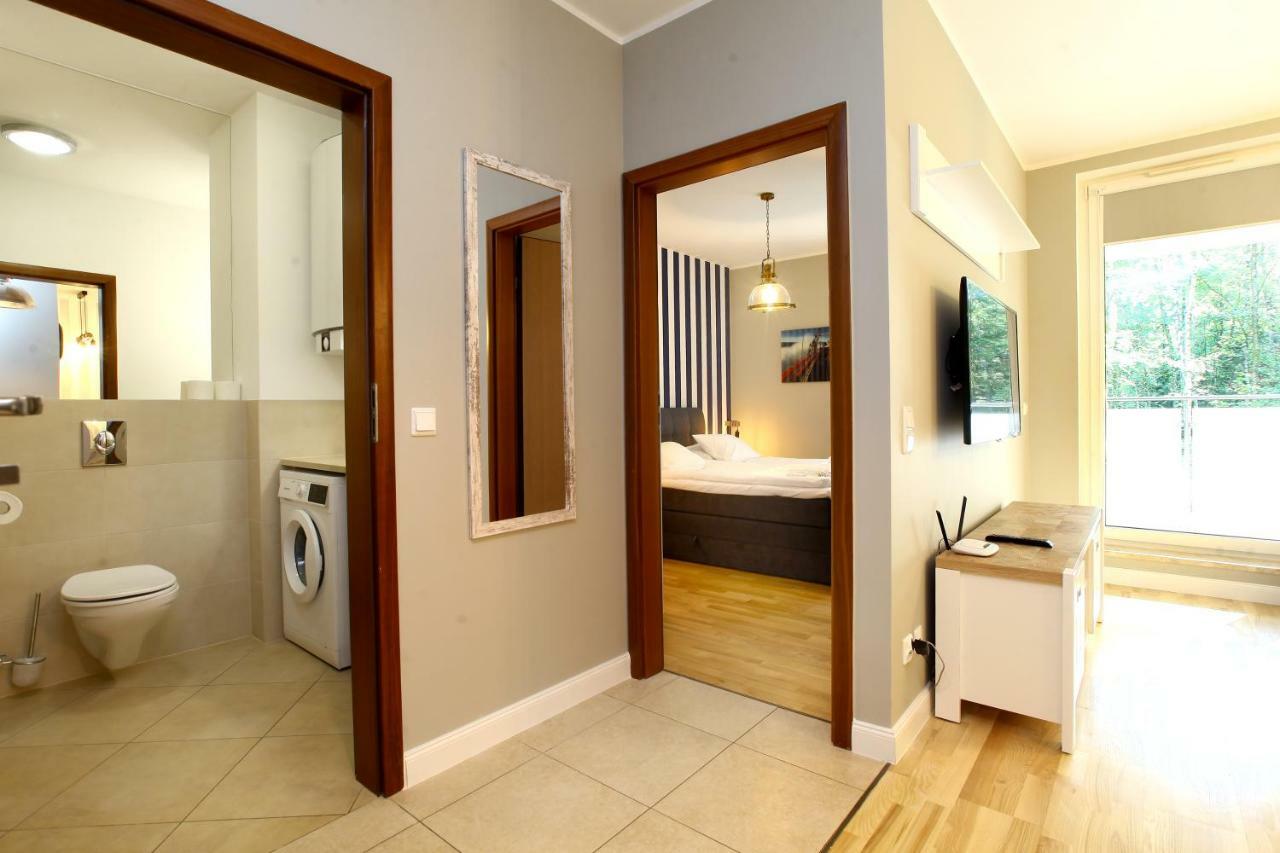 Apartamenty Aquamarina - Visitopl ミエンジズドロイェ エクステリア 写真